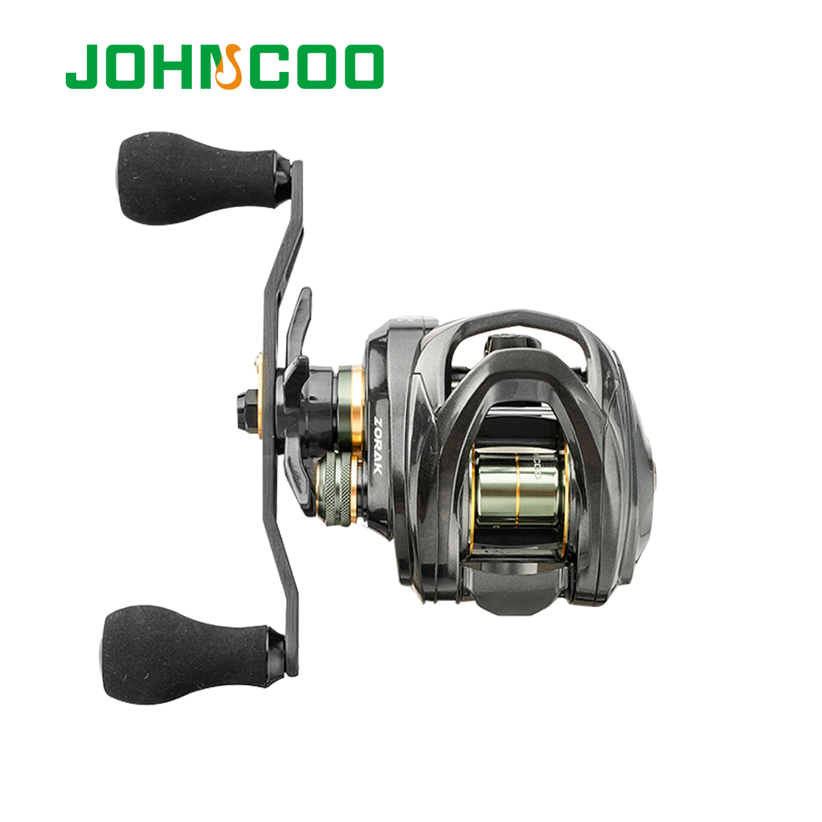 Abu Garcia Reel Max - ジョンクーベイトキャスティングリール 海釣り用 パワーハンドル 8KGドラグ力 5.4ギア比 釣りリール