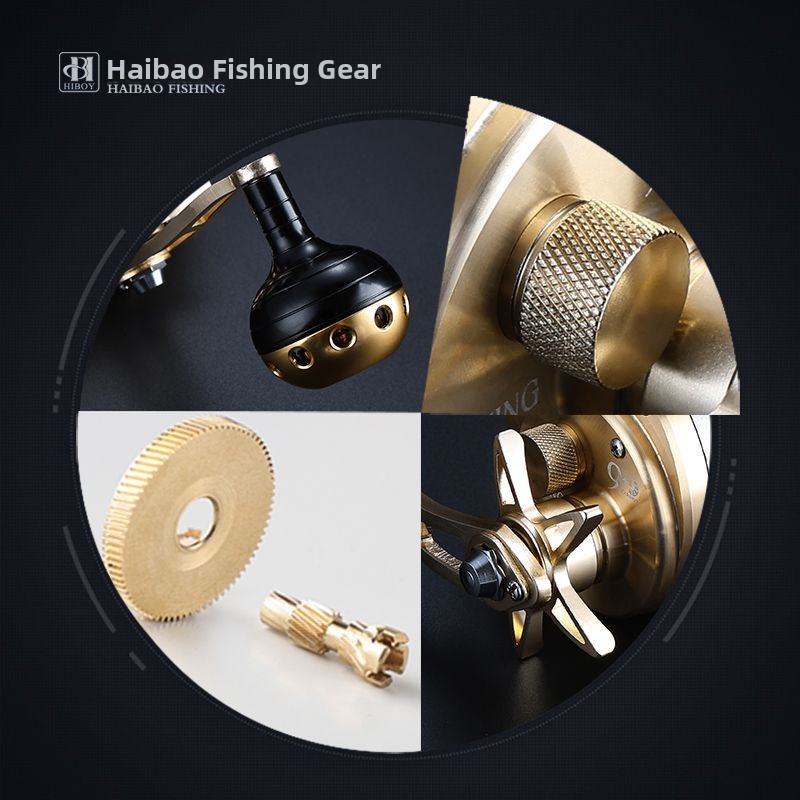 HD300メタル製、海水釣り用、スローリール、10倍速比、磁 - Ice Fishing Line のレビューと価格