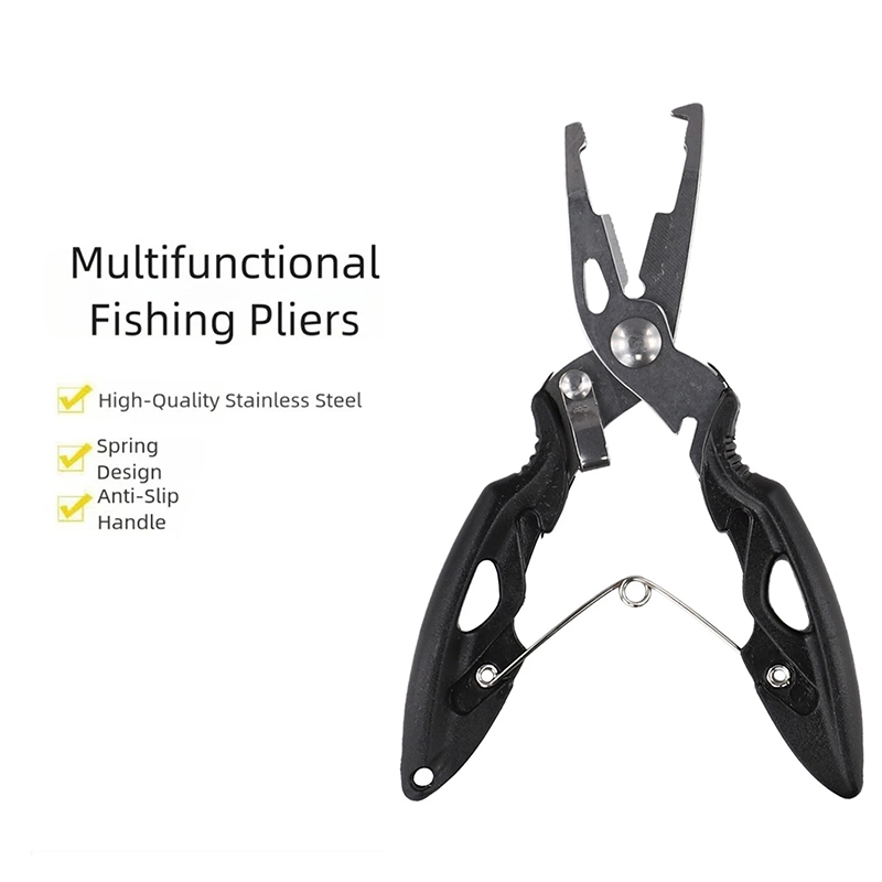 多機能湾曲フィッシングプライヤーはさみ、編み込みラインルアー - Fishing Line Cutter のレビューと価格