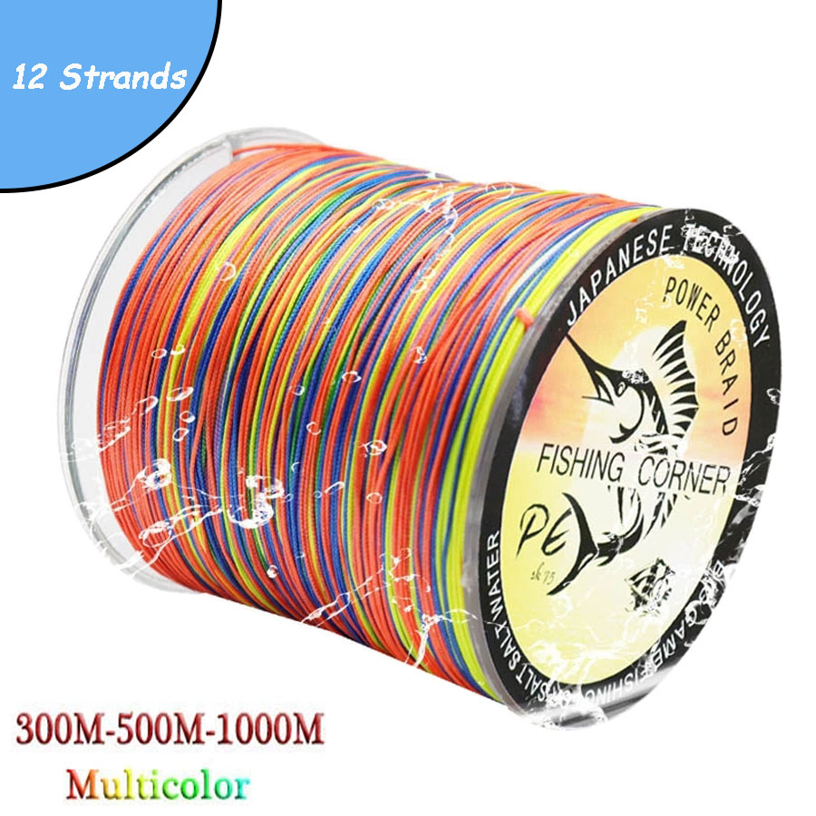 12 ストランド編組釣り糸 300 ミリメートル 500 メ - Ice Fishing Line のレビューと価格