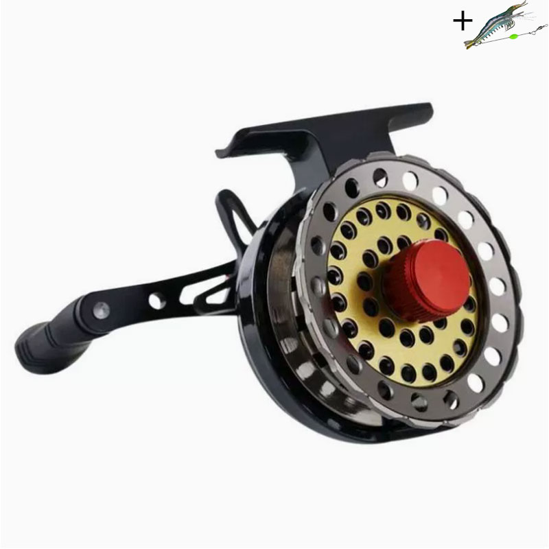金属製ラフト釣りリール ギア比2.6:1 左/右ハンドル ア - Ice Fishing Line のレビューと価格