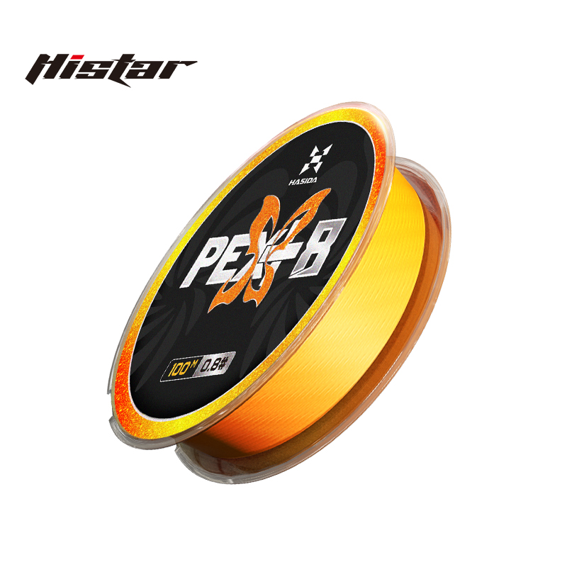 ハシダ バタフライ 100m 8本編みPE PEX+テックス - Copolymer Line のレビューと価格