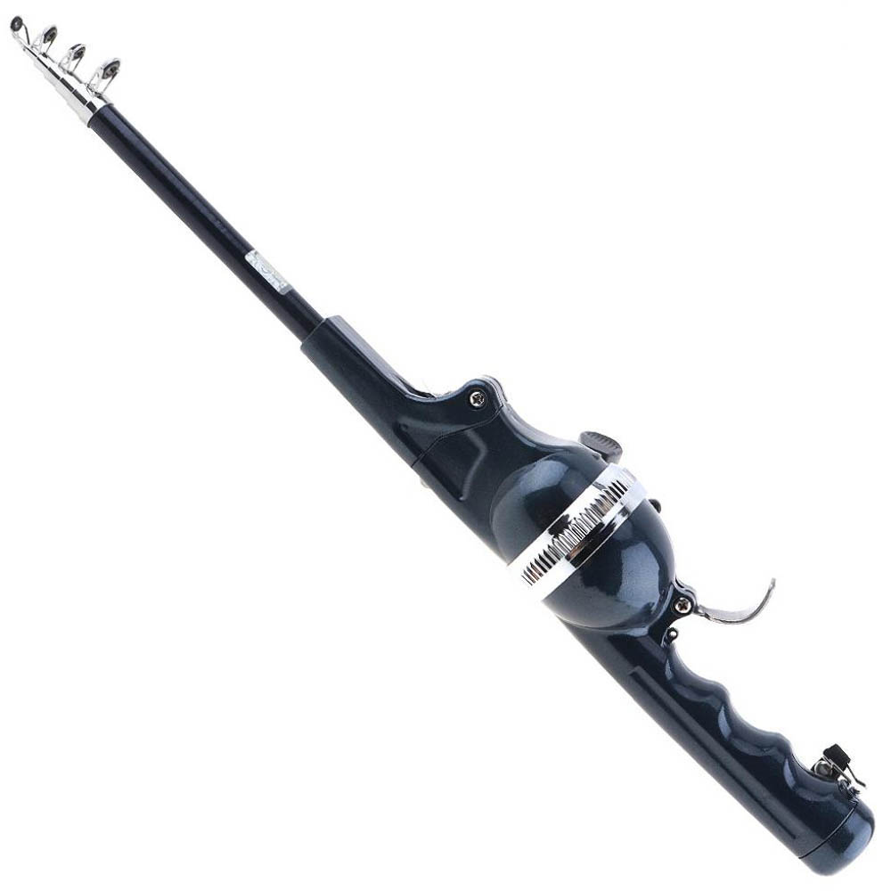 1.4m折りたたみ式ファイバー製海釣り竿、内蔵リールセット、 - Ice Fishing Line のレビューと価格