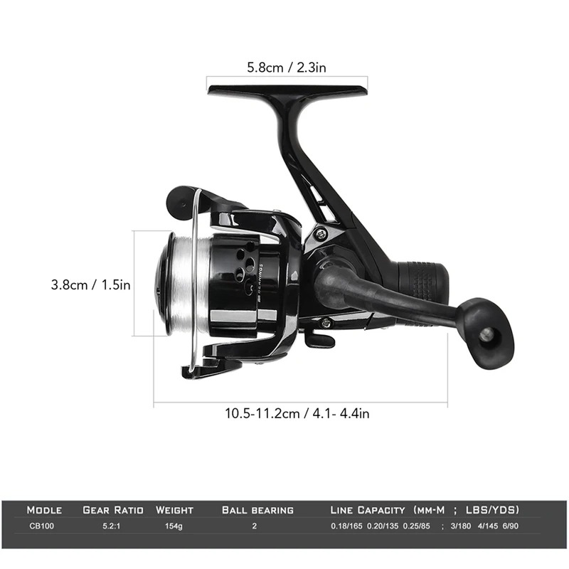 BRAVMAK 2.1/2.3m伸縮式釣り竿リールコンボフル - Fishing Line Box のレビューと価格