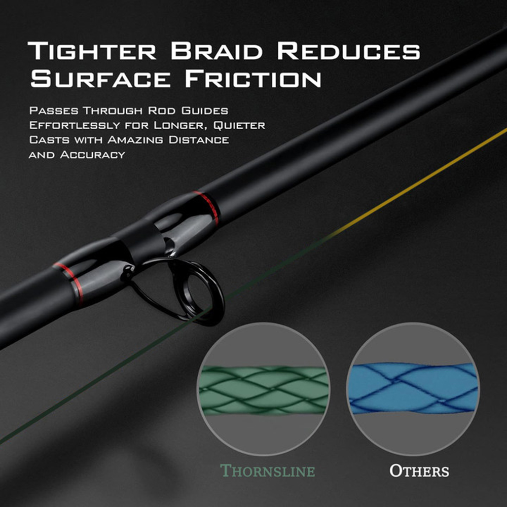 ThornsLine X8 アップグレード編組釣り糸超強力  - Copolymer Line のレビューと価格